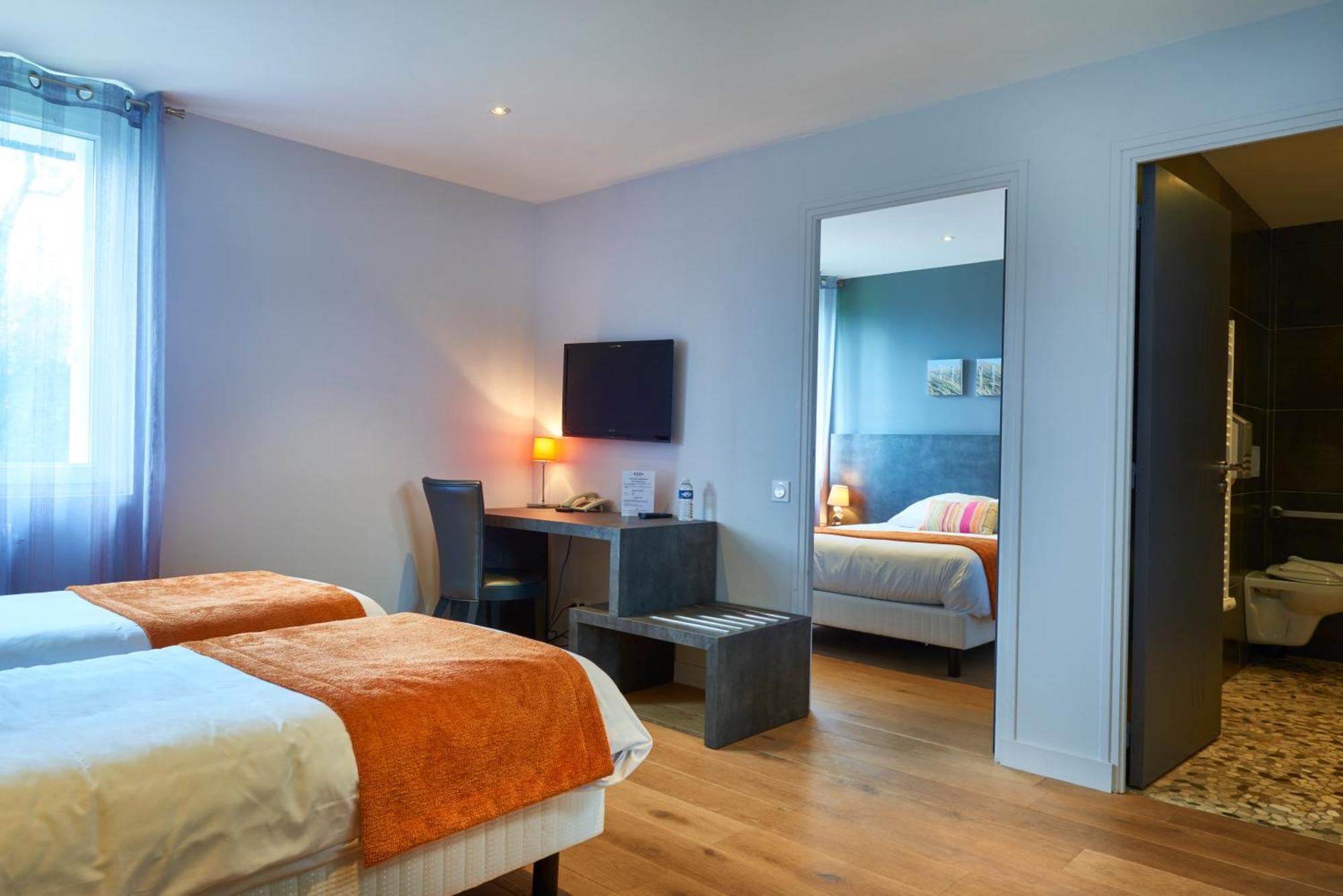 Cozy Hotel Logis Morlaix Plouigneau Bilik gambar